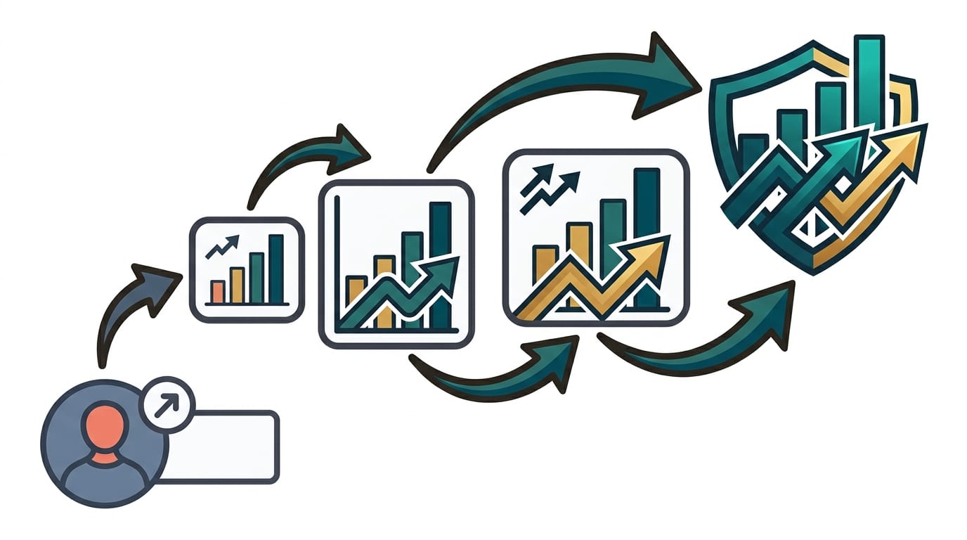 Illustration showing a user icon